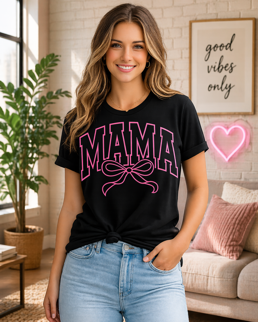 MAMA Bow Tee