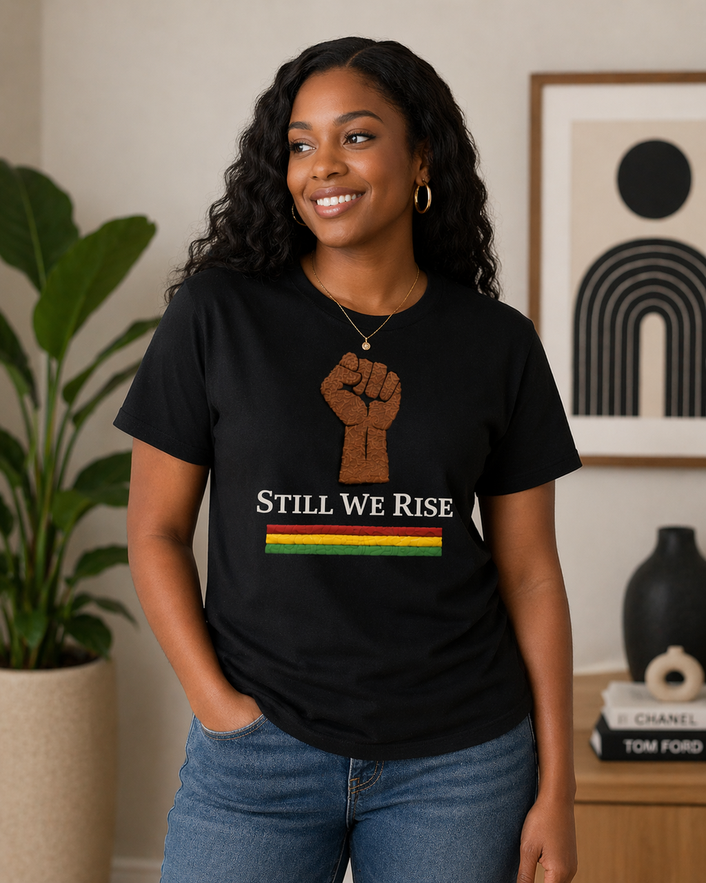 Power. Resilience. Legacy. Embroidered Tee