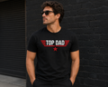 Top Dad Embroidered Tee