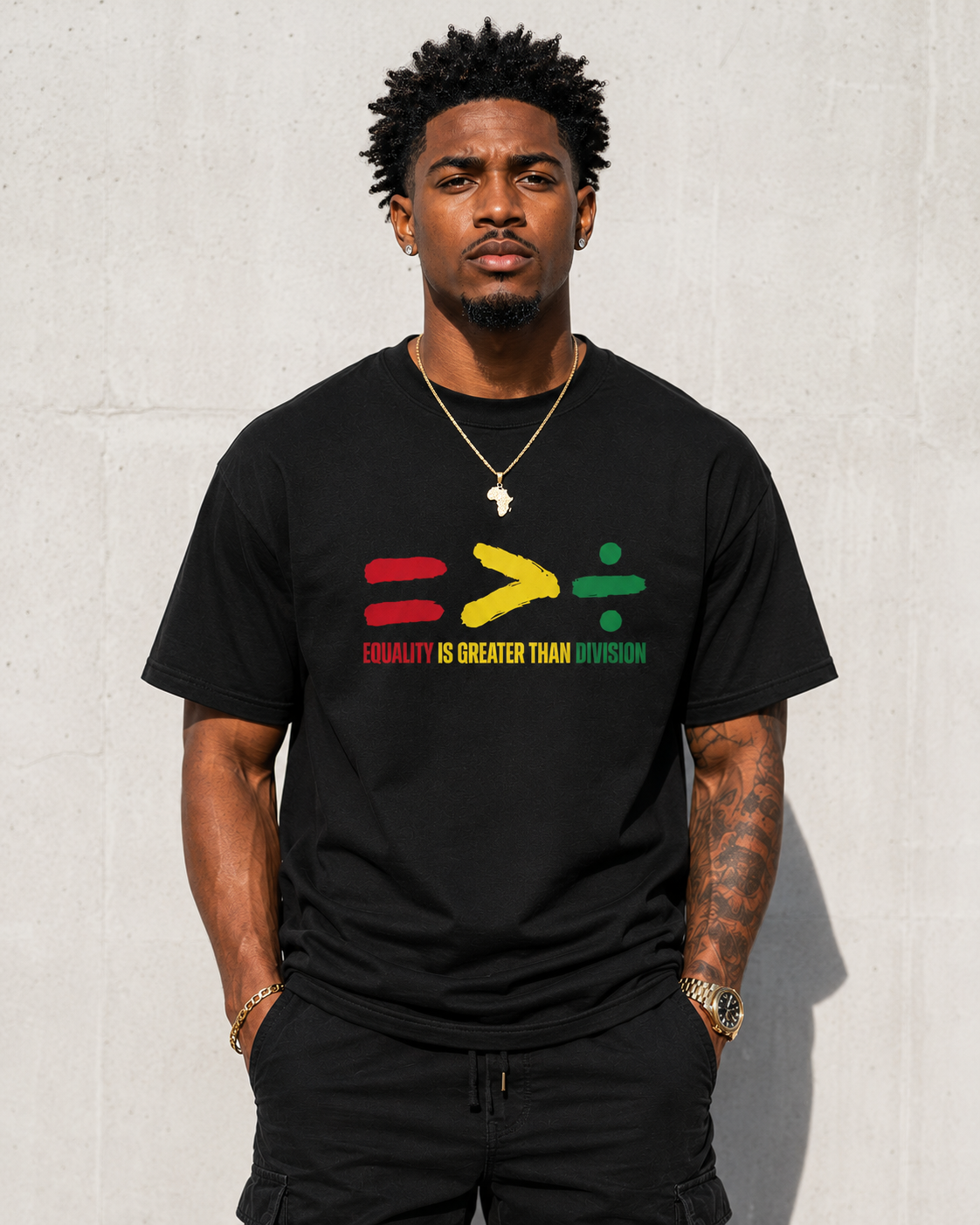 Equality Is Greater Than Division DTF Tee