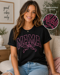 MAMA Bow Tee — Embroidered