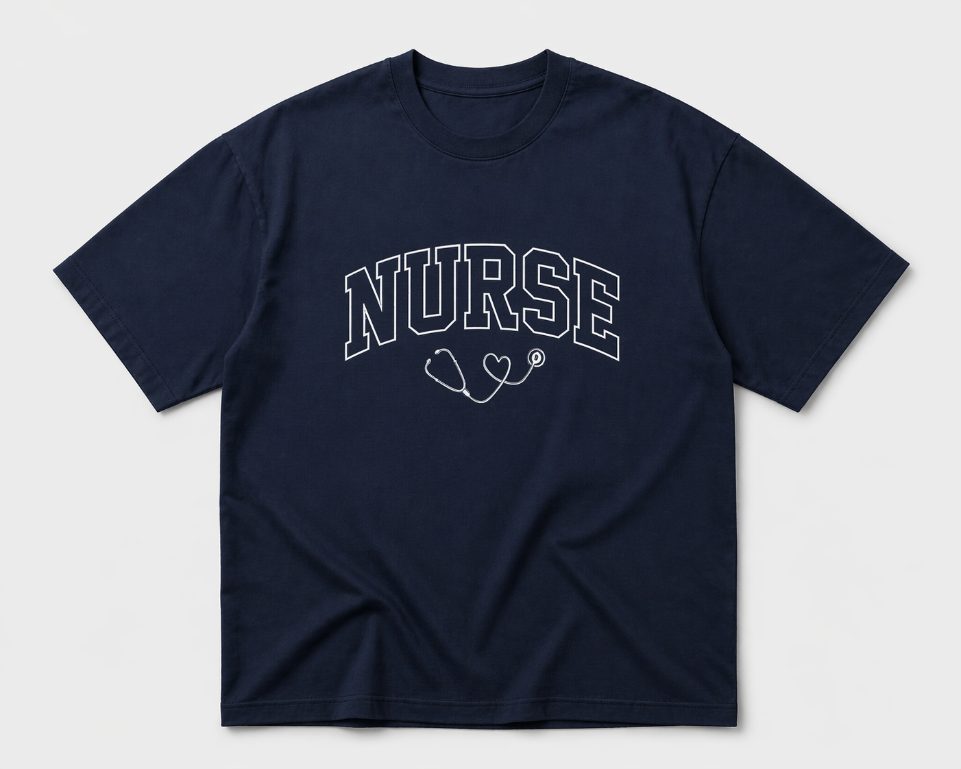 NURSE Embroidered Tee – Timeless Stitch, Purposeful Style