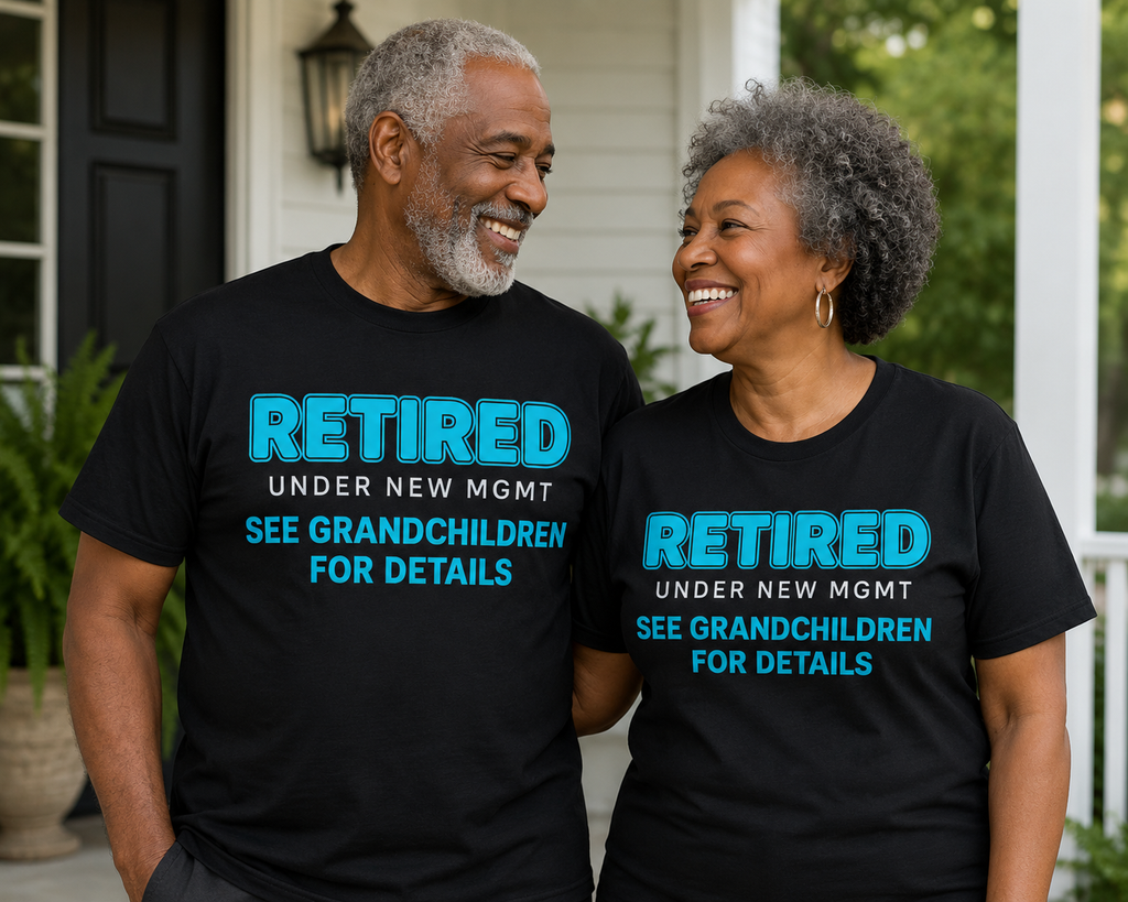 RETIRED. UNDER NEW MANAGEMENT. Tee