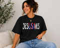JESUSAVES Brush DTF tee